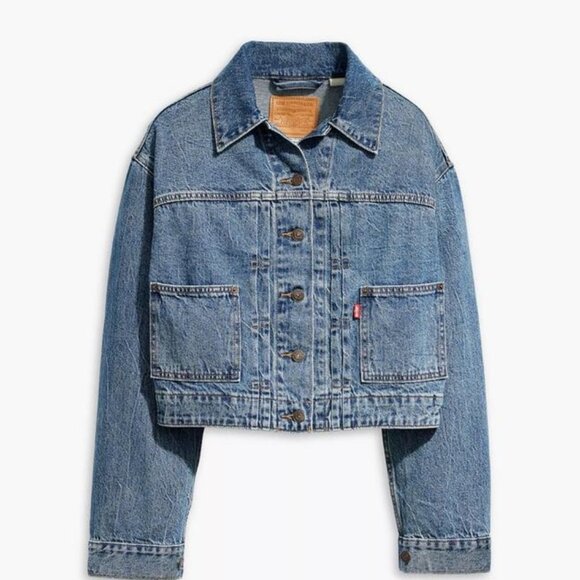 Levi's Tailored 90's trucker jacket missed my flight - Picture 1 of 3
